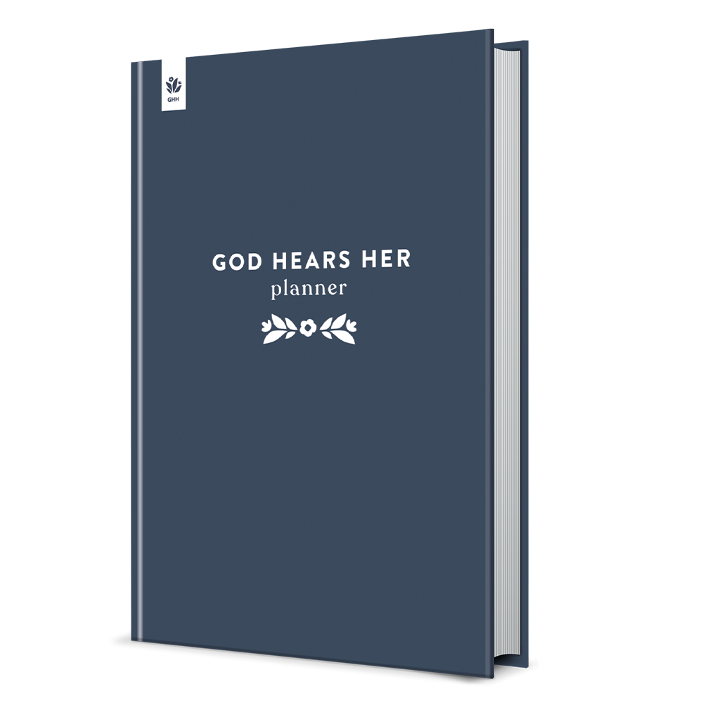 God Hears Her: Planner