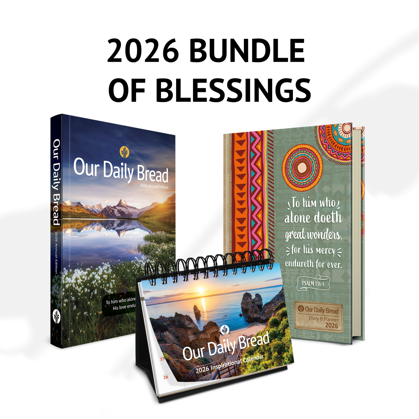 2026 Bundle of Blessings – Devotional + Diary + Calendar