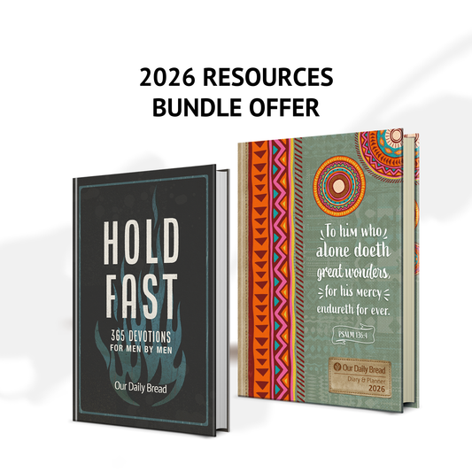 2026 Resources Bundle Offer | Hold Fast For Men+ Diary
